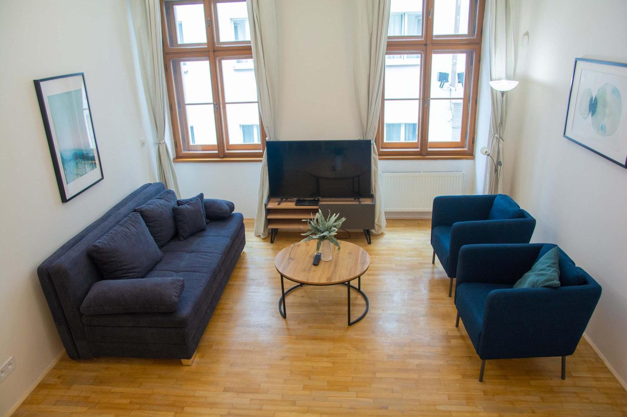 City Centre Apartment With Parking Praga Exterior foto
